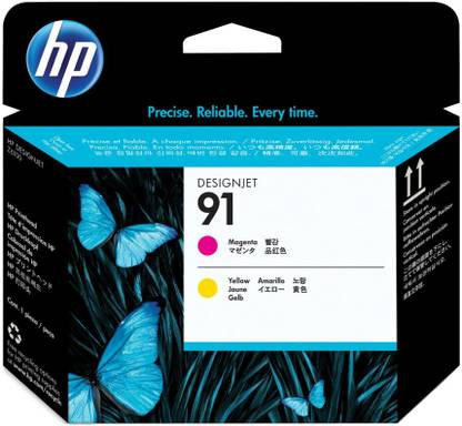 HP 91 Magenta and Yellow Printhead