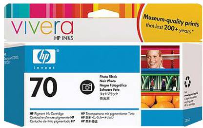 HP 70 Photo Black Ink Cartridge