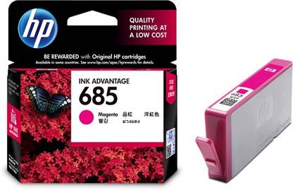 HP 685 Single Color Ink Cartridge