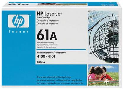 HP 61A Black LaserJet Toner Cartridge