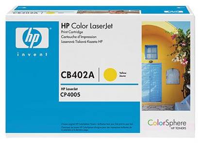 HP Color LaserJet CB402A Yellow Print Cartridge