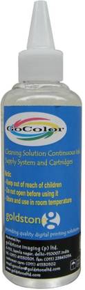 Gocolor Head Cleaning Solution Liquid 100 ml for Epson Printer White Ink Cartridge