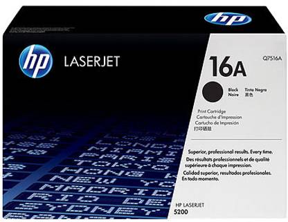 HP Q7516A Black Contract LaserJet Toner Cartridge