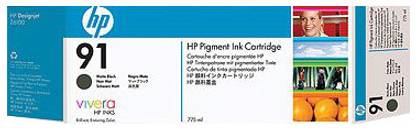 HP 91 Matte Black Ink Cartridge