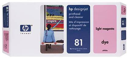 HP 81 Light Magenta Printhead and Printhead Cleaner