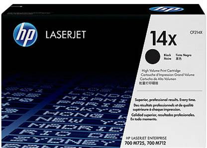 HP 14X Black LaserJet Toner Cartridge