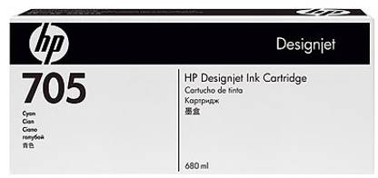 HP 705 Cyan Ink Cartridge