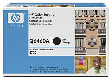 HP Color LaserJet Q6460A Black Print Cartridge