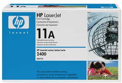 HP 11A Black LaserJet Toner Cartridge