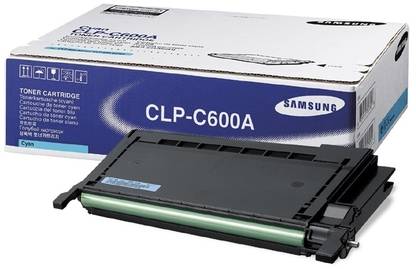 Samsung CLP C600A Cyan Toner Cartridge