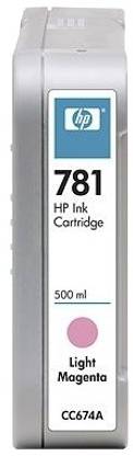 HP 781 500-ml Light Magenta Ink Cartridge