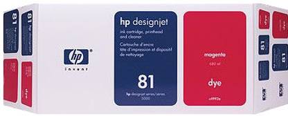 HP 81 Magenta Dye Value Pack 680 ml Ink Cartridge