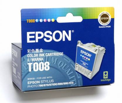 Epson Cartridge T008 Original 5 Colour Tri-Color Ink Cartridge