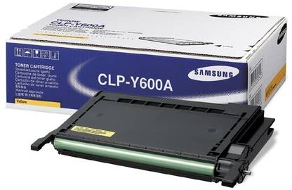 Samsung CLP Y600A Yellow Toner Cartridge