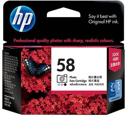 HP 58 Photo Ink Cartridge