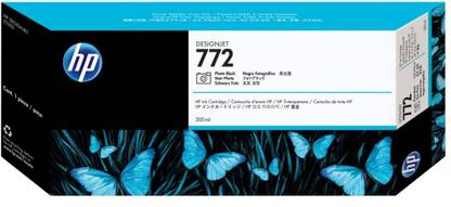HP 772 300 ml Photo Black Designjet Ink Cartridge