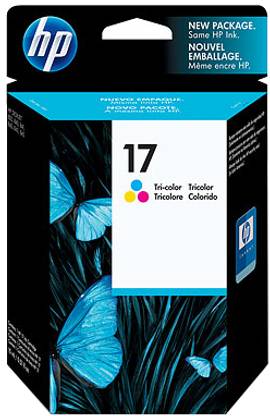HP 17 Tricolor Ink Cartridge
