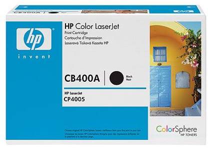HP Color LaserJet CB400A Black Print Cartridge