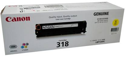 Canon Cartridge 318 Y