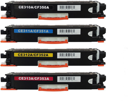 BEST 4 U (CE-310A/ 311A/ 312A/ 313A) Black/ Cyan/ Yellow/ Magenta Color set  Compatible Toner