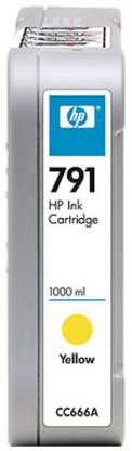 HP 791 1000-ml Yellow Ink Cartridge