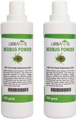 Urbanns Bed Bug Powder With Food Grade Diatomaceous Earth - Also Works On Dog Ticks And Fleas