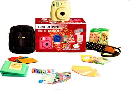 FUJIFILM Instax Mini 8 - Festive Box Instant Camera