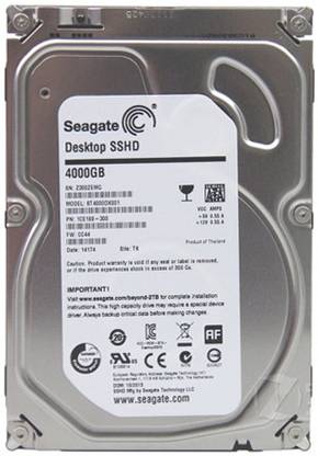 Seagate Barracuda 4 TB Laptop Internal Solid State Drive (SSD) (ST4000DX001)