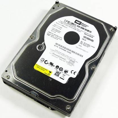 WD av 160 GB Desktop Silver SATA Internal Hard Disk Drive (HDD) (WD1600AVBS)