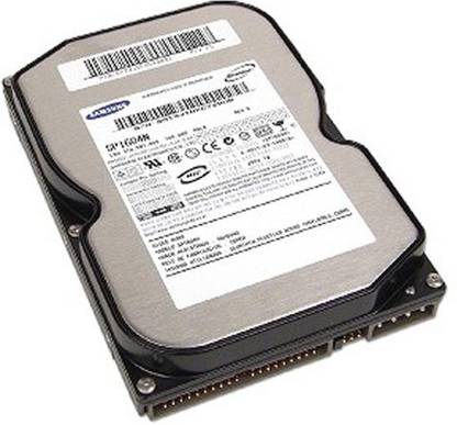 Samsung SP1604N/COM 160 GB Desktop Silver, Black SATA Internal Hard Disk Drive (HDD) (SP1604N/COM)