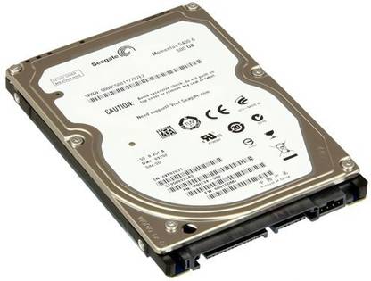 Seagate Momentus 500 GB Laptop Silver SATA Internal Hard Disk Drive (HDD) (ST500LM012)