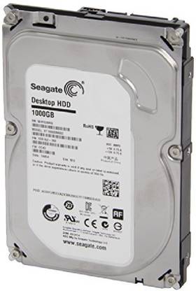 Seagate Desktop 1 TB Desktop Silver SATA III Internal Hard Disk Drive (HDD) (ST1000DM003)