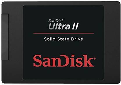 SanDisk Ultra II 480 GB Laptop SATA Internal Solid State Drive (SSD) (SDSSDHII-480G-G25)