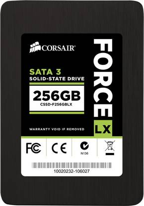 Corsair Force 256 GB Desktop SATA Internal Solid State Drive (SSD) (CSSD-F256GBLX)