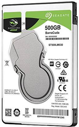 Seagate BarraCuda 500 GB Network Attached Storage, Laptop, All in One PC's SATA Internal Hard Disk Drive (HDD) (ST500LM030)