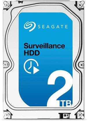 Seagate Surveillance Hdd 2 TB Desktop Silver SATA Internal Hard Disk Drive (HDD) (ST2000VX003)