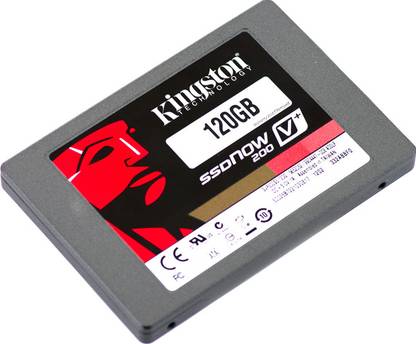KINGSTON V 120 GB Desktop, Laptop SATA Internal Solid State Drive (SSD) (SVP200S3/120G)