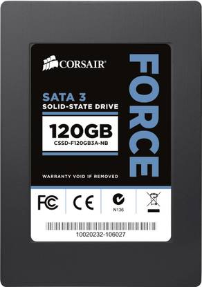Corsair Force Series 3 120 GB Desktop, Laptop SATA Internal Solid State Drive (SSD) (CSSD-F120GB3A-NB Notebook Upgrade Kit)