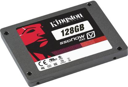KINGSTON SSDNow V100 128 GB Desktop, Laptop SATA Internal Solid State Drive (SSD) (SV100S2/128G)