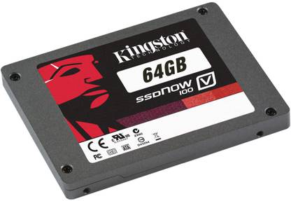 KINGSTON SSDNow V100 64 GB Desktop, Laptop SATA Internal Solid State Drive (SSD) (SV100S2/64G)