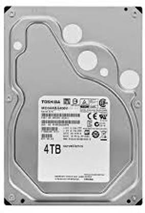TOSHIBA Surveillance 4 TB Desktop, Laptop Internal Hard Disk Drive (HDD) (MD04ABA400V)