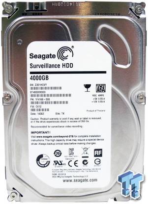 Seagate Barracuda 4 TB Surveillance Systems Internal Hard Disk Drive (HDD) (ST4000VX000)
