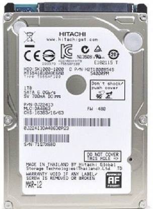 Hgst HGST 1 TB Laptop White SATA Internal Hard Disk Drive (HDD) (HTS541010A9E680)