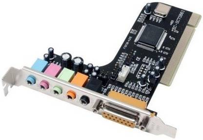 TECHGEAR PCI Channel 5.1 Cmi8738 Audio PC Windon PCI Internal Sound Card