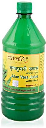 PATANJALI Aloevera Juice with Fiber