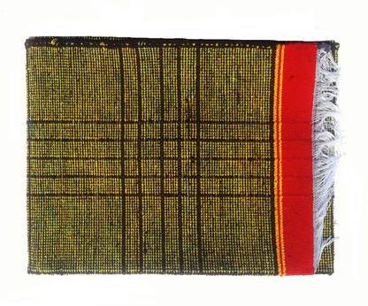 Hashtag 4 ft  X 6 ft Cotton Dhurrie