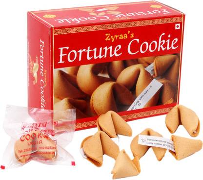 Zyraa's Fortune Cookie crispy future Fortune Cookie Biscuit