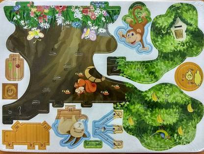 M.K.J. Traders 3D PUZZLE TREE HOUSE LX 347