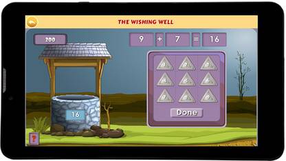 Datawind Education Classes 1 to 4 512 MB RAM 4 GB ROM 7 inch with 2G Tablet (Black)