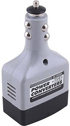 Gadget Hero's Car Converter DC to AC Power Inverter With USB Port 12v DC to AC 220 V. Car Inverter